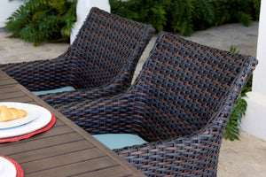 Barcelona 7pc Dining - Blue