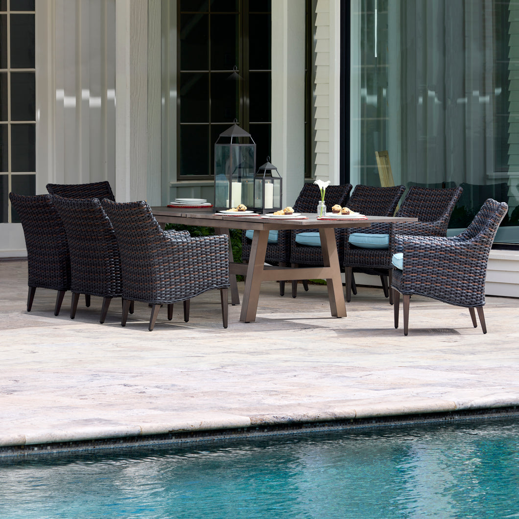 Barcelona 9pc Dining - Blue