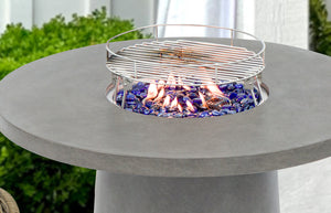 Brio 3pc Bistro Set w/ Fire Table