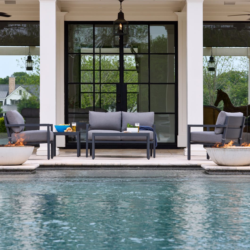 Zella 5pc Deep Seating - Graphite