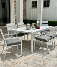 Load image into Gallery viewer, Zella 7pc Dining - Frost
