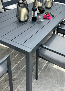 Zella 7pc Dining - Graphite