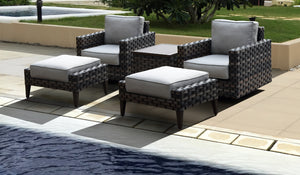 Santorini 5-Piece Chat Set